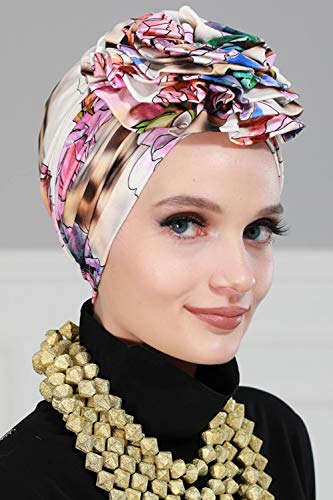 Stylish Cotton Turban Head Wrap for Women - Soft & Breathable Hair Scarf - Perfect for Yoga, Beach, or Everyday Fashion Accessory