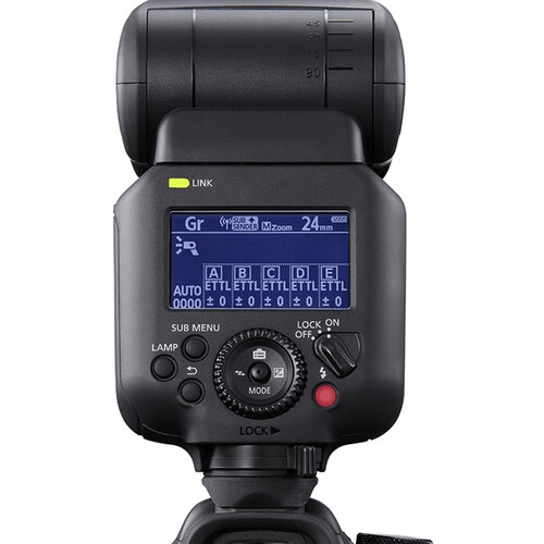 Canon Speedlite EL-5 Flash for DSLR & Mirrorless Cameras - Professional External Flash with Wireless Control, High-Speed Sync & LED Light - Perfect for Wedding, Portrait & Event Photography