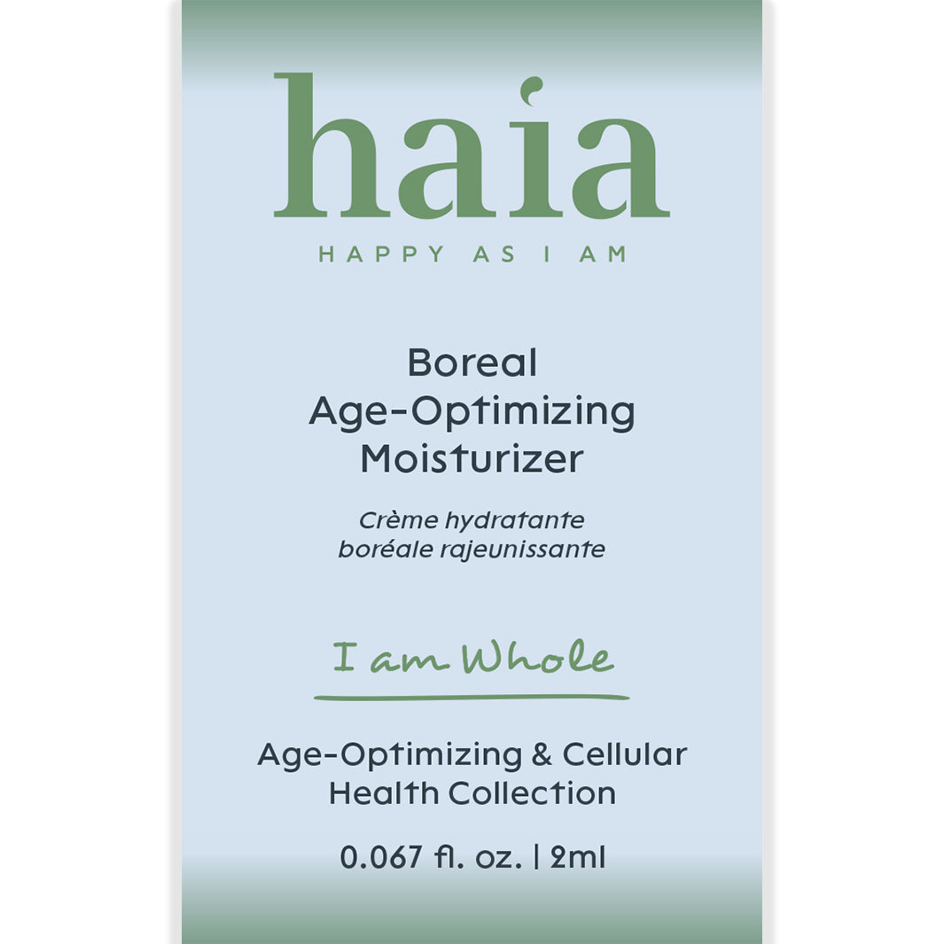 Boreal Age Optimizing Moisturizer - Deep Hydration Anti-Aging Face Cream for Dry & Sensitive Skin | Day & Night Skincare Routine | Organic & Vegan Formula