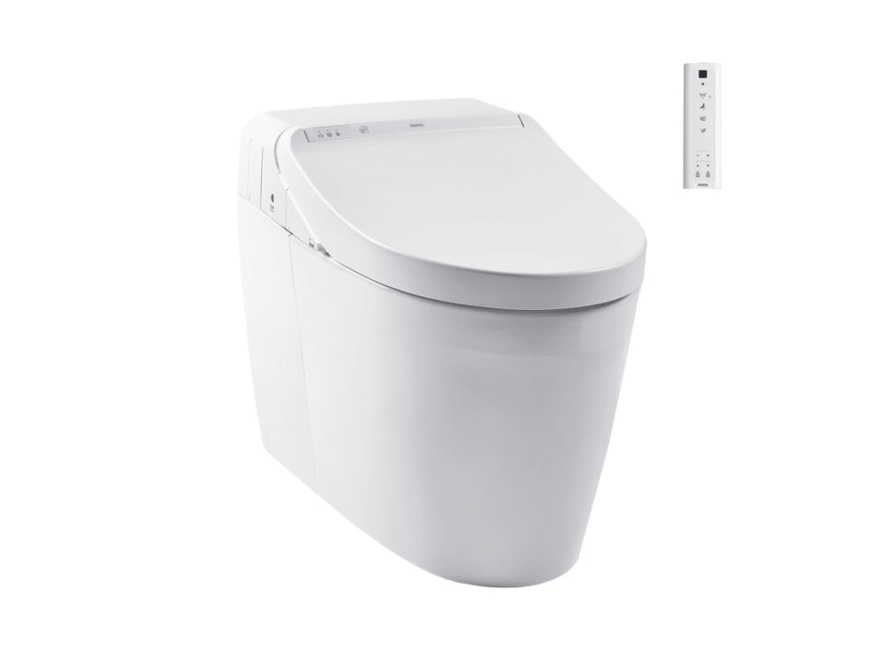 TOTO WASHLET® G450 Smart Toilet with Integrated Bidet - 1.0 GPF & 0.8 GPF Water Saving - Modern Bathroom Upgrade for Luxury Homes & Commercial Spaces