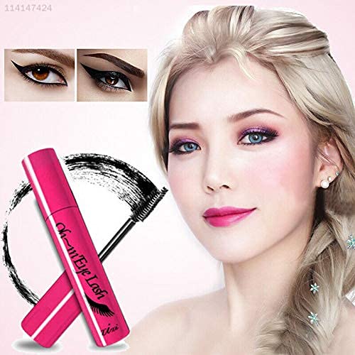 Ubersweet® 3D Fiber Lash Mascara - Lengthening & Volumizing Black Eyelash Enhancer for Dramatic Eye Makeup | Perfect for Parties, Weddings & Everyday Glam