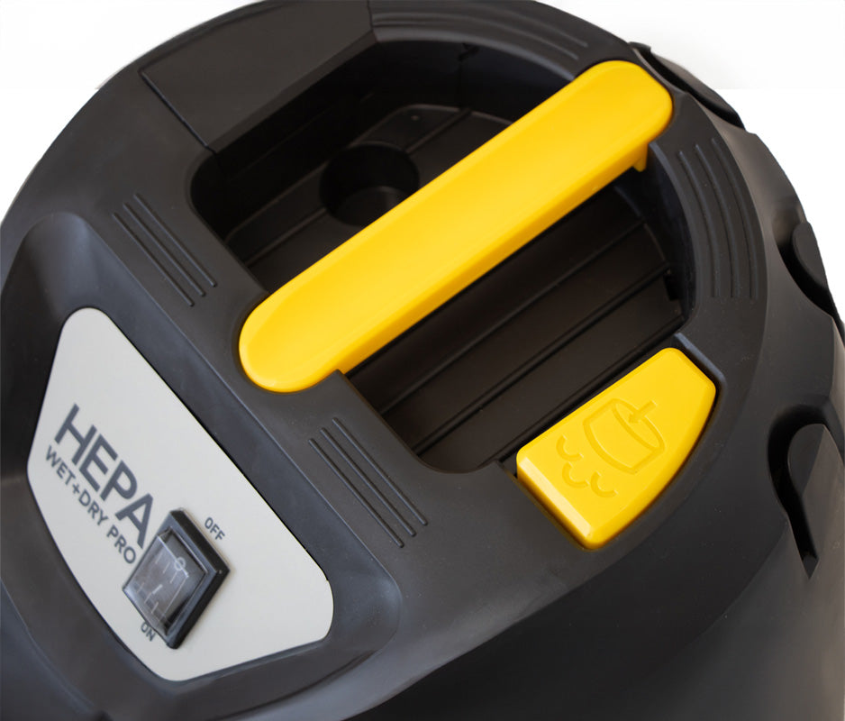 Upgraded Dustless HEPA Wet/Dry Vacuum Cleaner Pro with Accessories Kit - Powerful Suction for Home Cleaning, Workshop, and Car Detailing