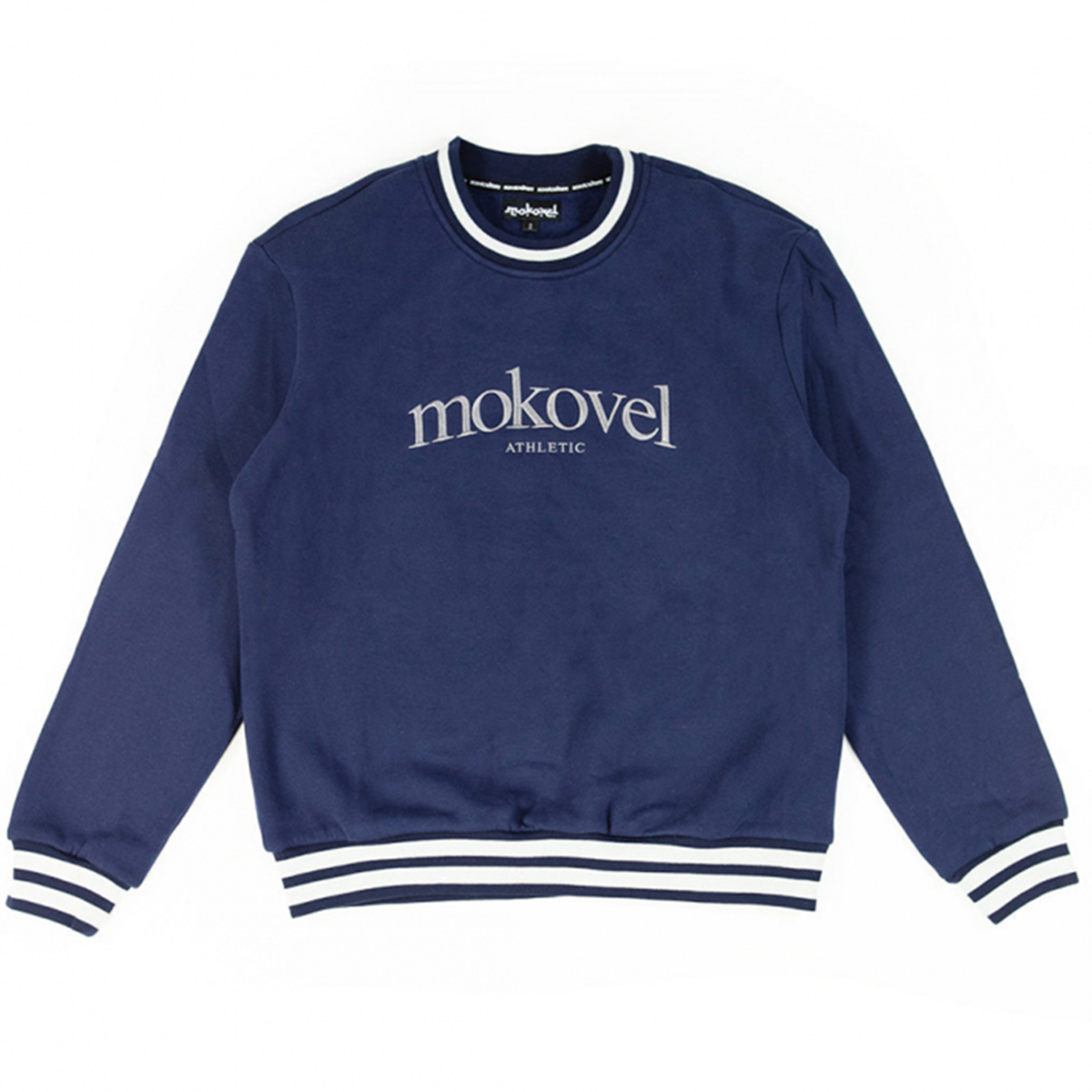 Mokovel Athletic Crewneck Sweatshirt for Men - Comfortable Workout & Gym Shirt - Perfect for Running, Training & Casual Wear