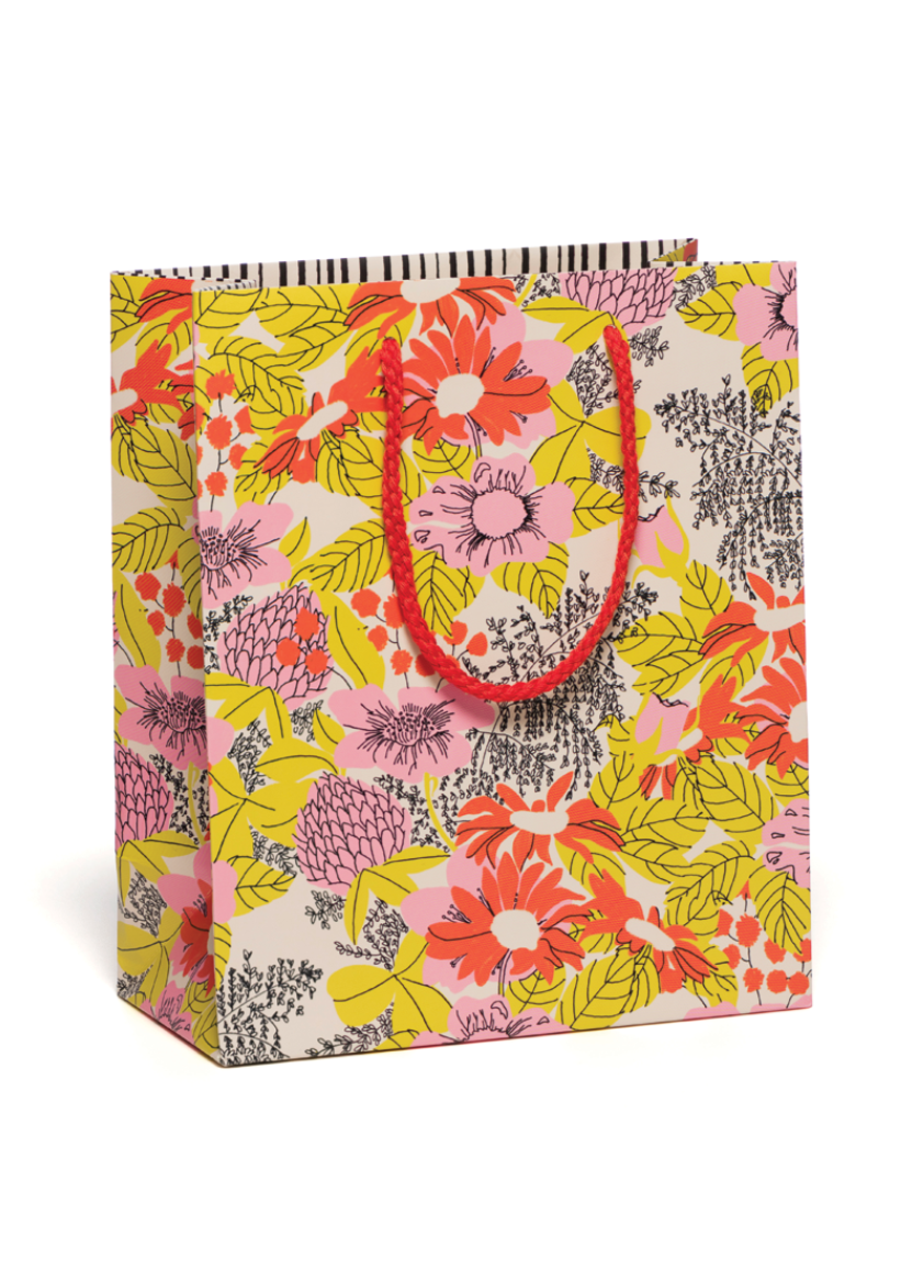 Premium Floral Gift Bags for Women - Elegant Small Gift Bags for Birthdays, Weddings, Baby Showers & Special Occasions | Perfect for Party Favors, Bridesmaid Gifts & Thoughtful Present Wrapping