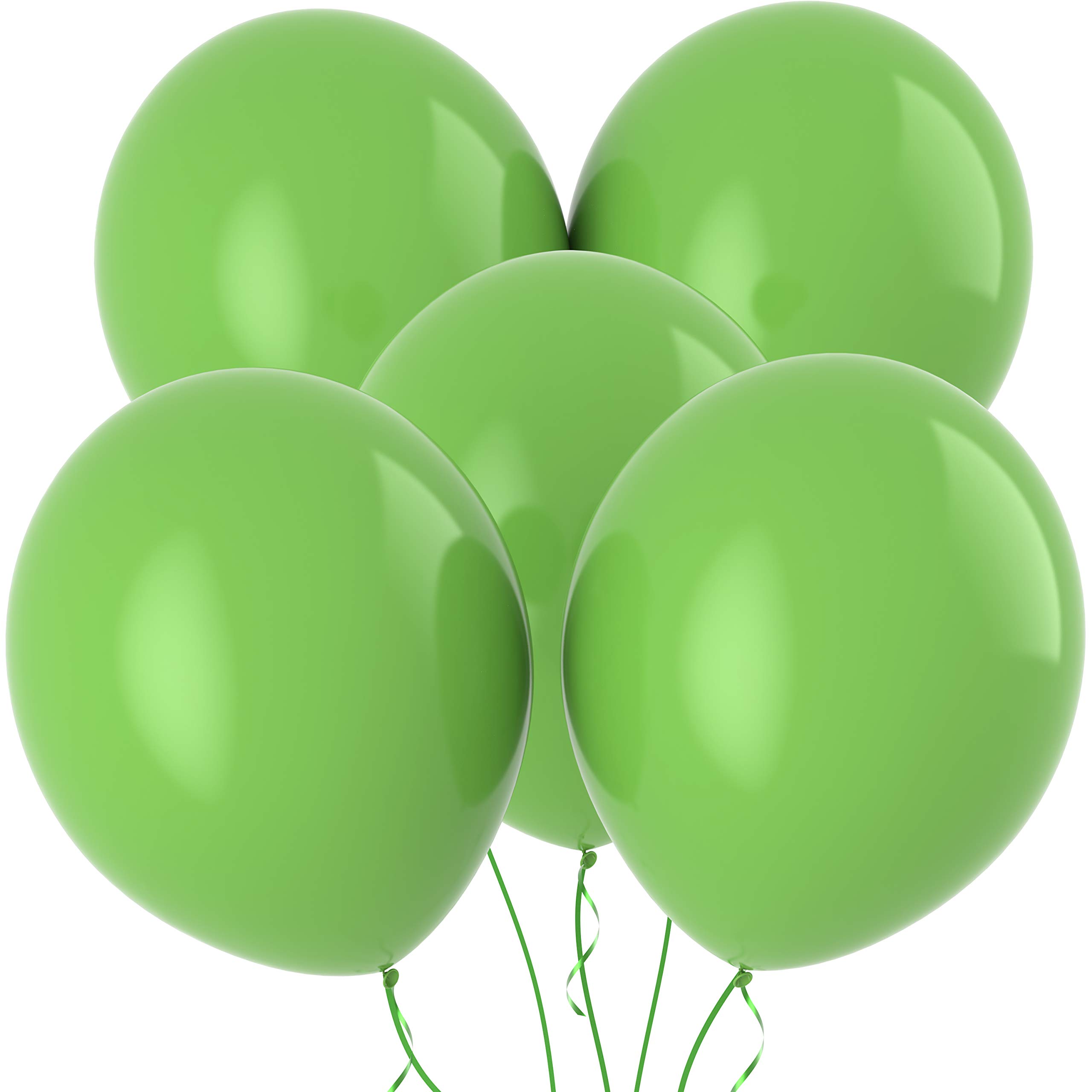 PREXTEX 30 Pack 18 Inch Lime Green Jumbo Latex Balloons for Wedding, Birthday Party, Baby Shower & Event Decorations - Extra Large Round Balloons for Photo Backdrops, Balloon Arches & Party Centerpieces
