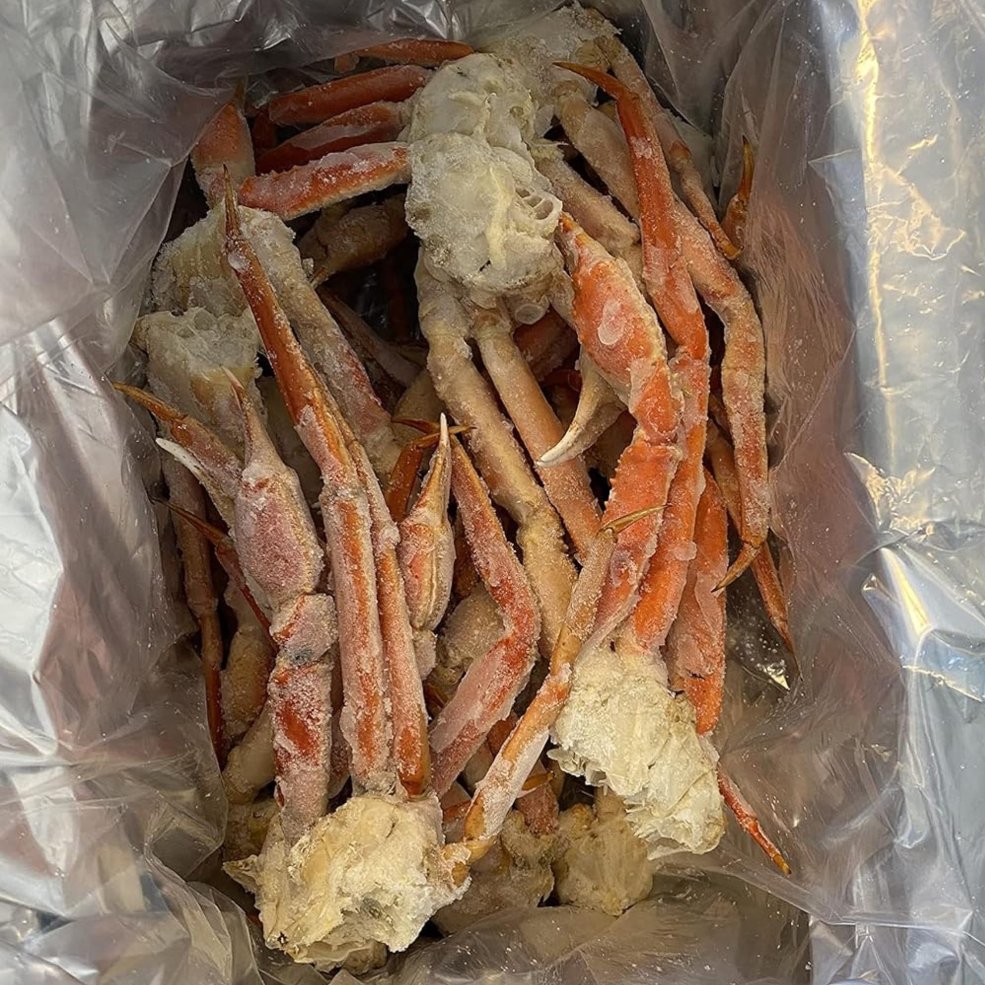 Premium Snow Crab Legs Clusters (5lbs, 8oz-10oz per Cluster) - Today Gourmet Foods of NC - Fresh Seafood for Grilling, Steaming & Special Occasions