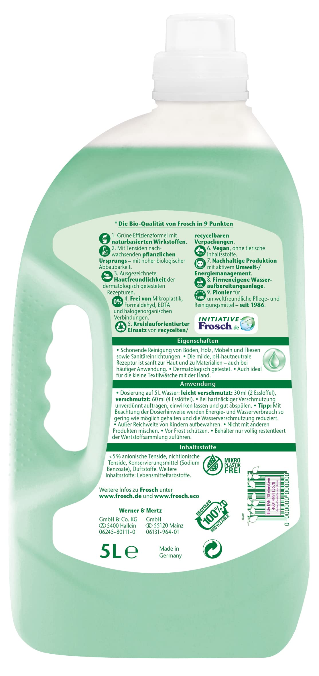 Eco-Friendly Neutral Cleaner - All-Purpose, Non-Toxic & pH Balanced for Home & Commercial Use | Safe for Floors, Countertops & Appliances | Ideal for Kitchen, Bathroom & Office Cleaning