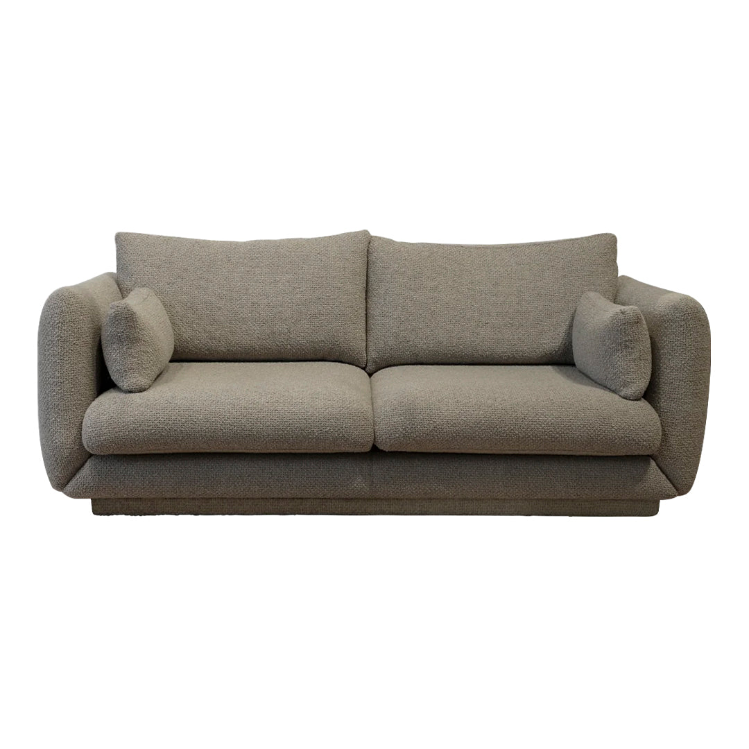 Bloom 2-Seater Sofa with Plinth Base - Modern Living Room Furniture for Small Spaces | Perfect for Apartments, Condos & Cozy Homes