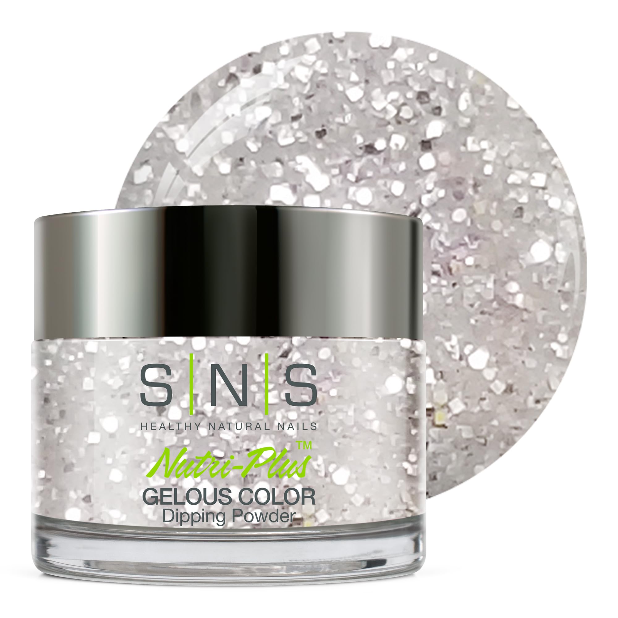 SNS Nail Dip Powder Kit - Vicuna Mattata Metallic Glitter Dipping Powder for Long-Lasting Manicures (14+ Days Wear) | Low Odor, No UV Lamp Needed | 1.5oz Professional Nail Supplies | Perfect for Home Nail Salons & DIY Gel Nail Art