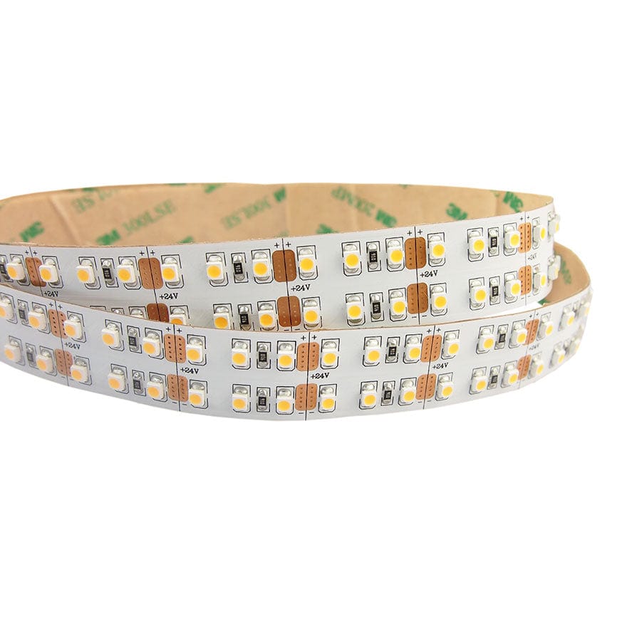 High Brightness LED Strip Light SMD 3528 28.8W Double Line - Perfect for Home Decoration, Under Cabinet Lighting, and Bedroom Ambience