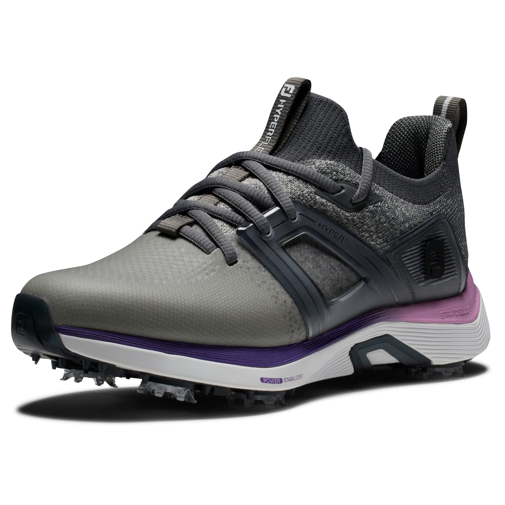 FootJoy Women's HyperFlex Golf Shoes - Lightweight & Waterproof Spiked Golf Shoes for Women - Perfect for Walking the Course & All-Weather Play