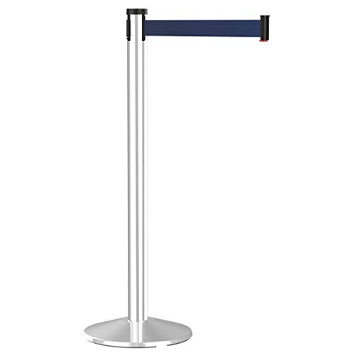Silver Post w/ Blue Belt