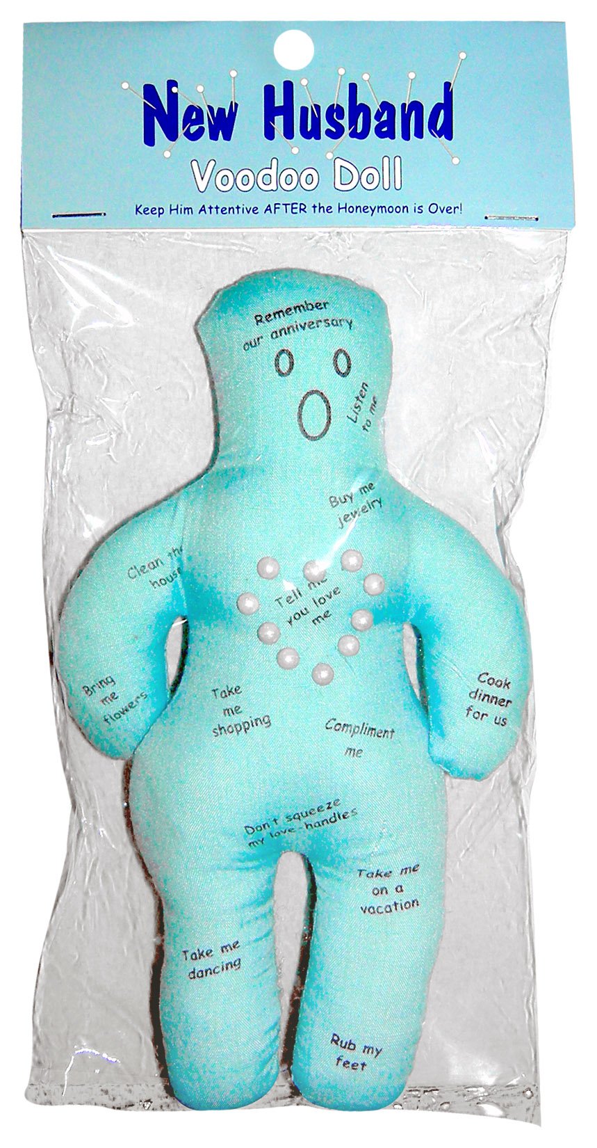 Kheper Games New Husband Voodoo Doll - Unique Voodoo Doll for Love Spells, Relationship Rituals, and Couples Bonding Activities