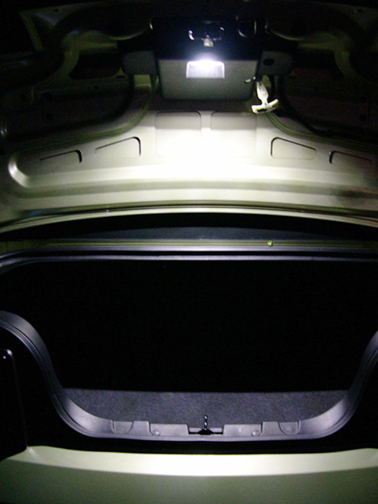 2W White Full LED Trunk Cargo Area Light Assembly For 2005-2014 Gen5 Ford Mustang - Upgrade Interior Lighting for Enhanced Visibility & Style