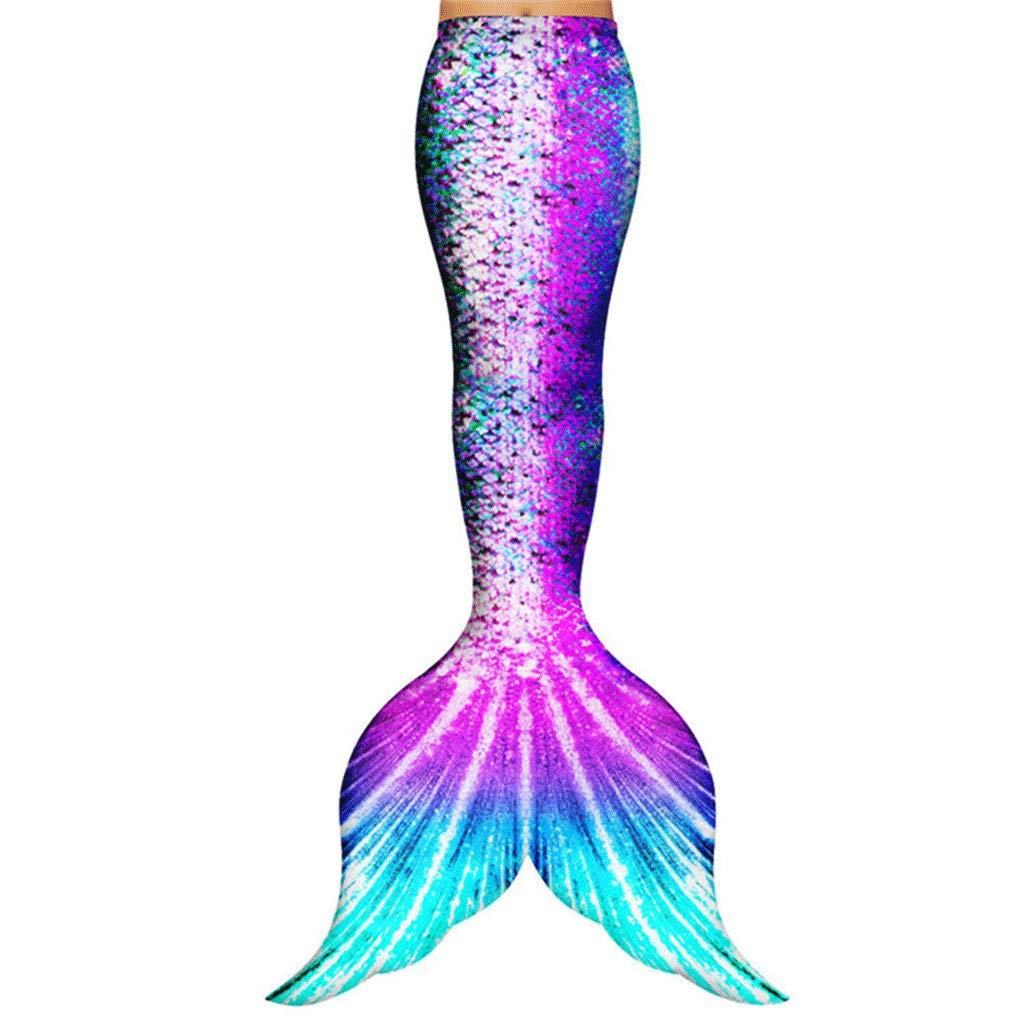 Mermaid Tail Bikini Swimsuit for Women & Girls - Monofin Swimwear for Pool, Beach & Underwater Photography | Changjiang Mermaid Tails for Swimming & Performance
