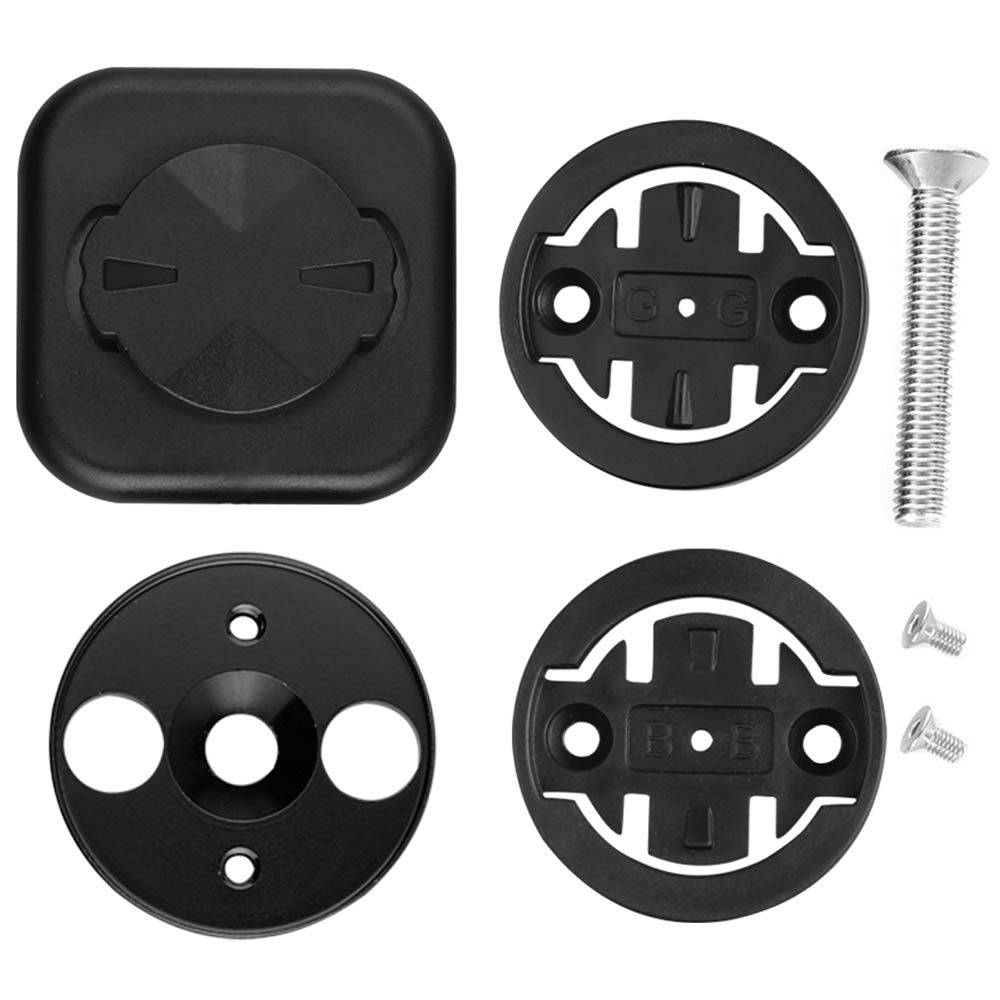 Lixada Bike Computer Holder - Stem Top Cap Mount Bracket for Garmin, Bryton & Smartphones | Waterproof Cycling Accessory for Road & Mountain Bikes | Perfect for GPS Tracking & Fitness Training