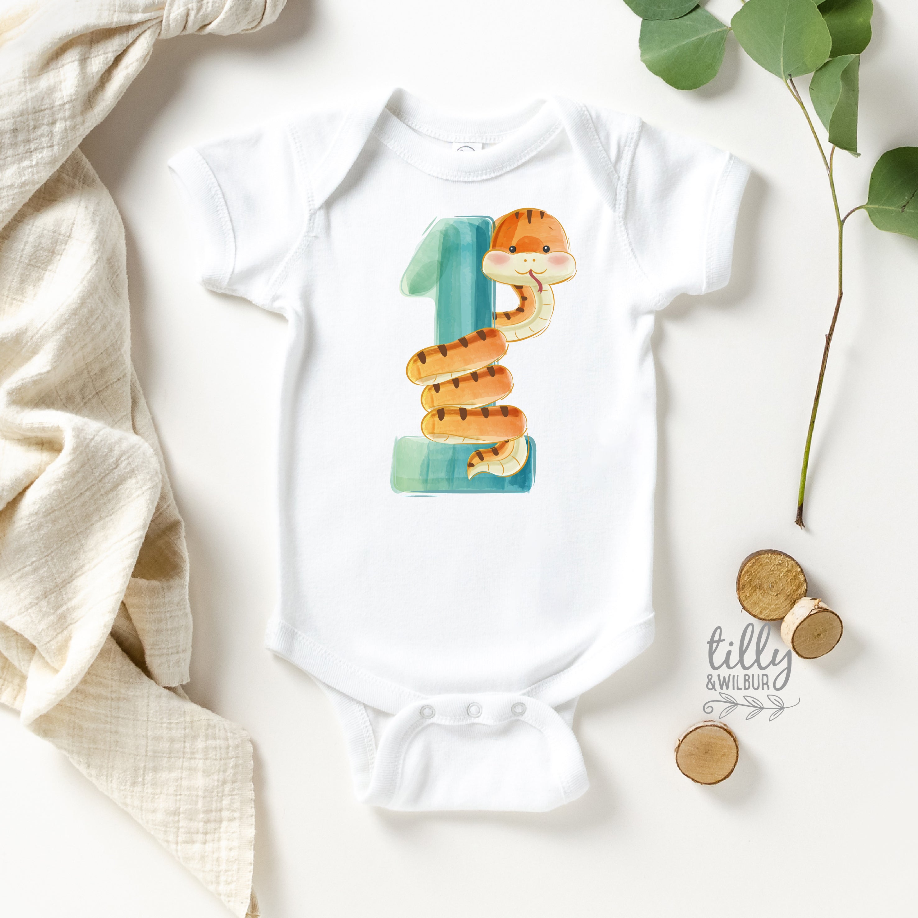 1st Birthday Bodysuit - Adorable Baby Outfit for First Birthday Party & Photo Shoots - Perfect Gift for Boys & Girls