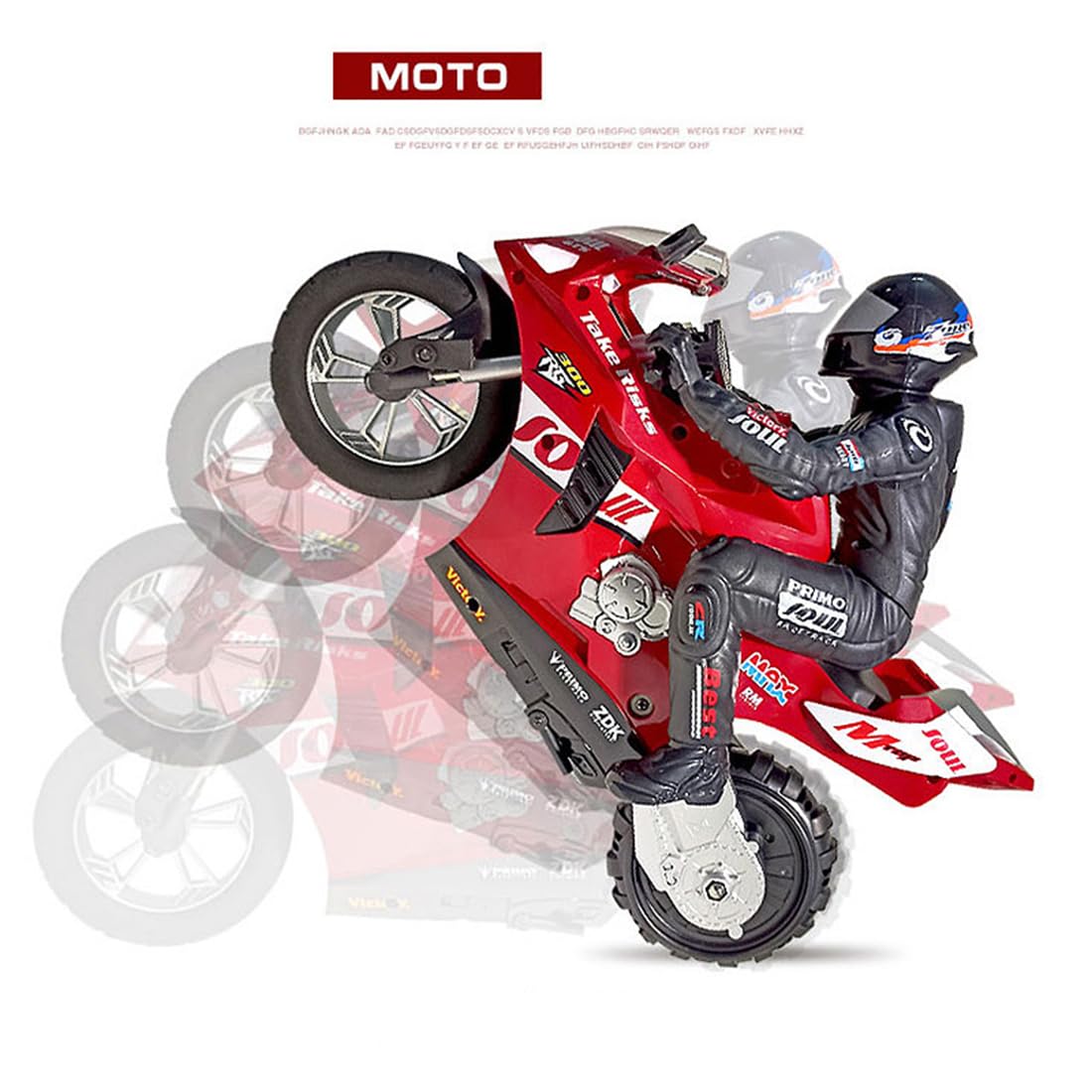 1/6 RC Dirt Bike for Adults - 2.4GHz Remote Control Stunt Motorcycle with Dual Motors | Off-Road Racing & Backyard Play