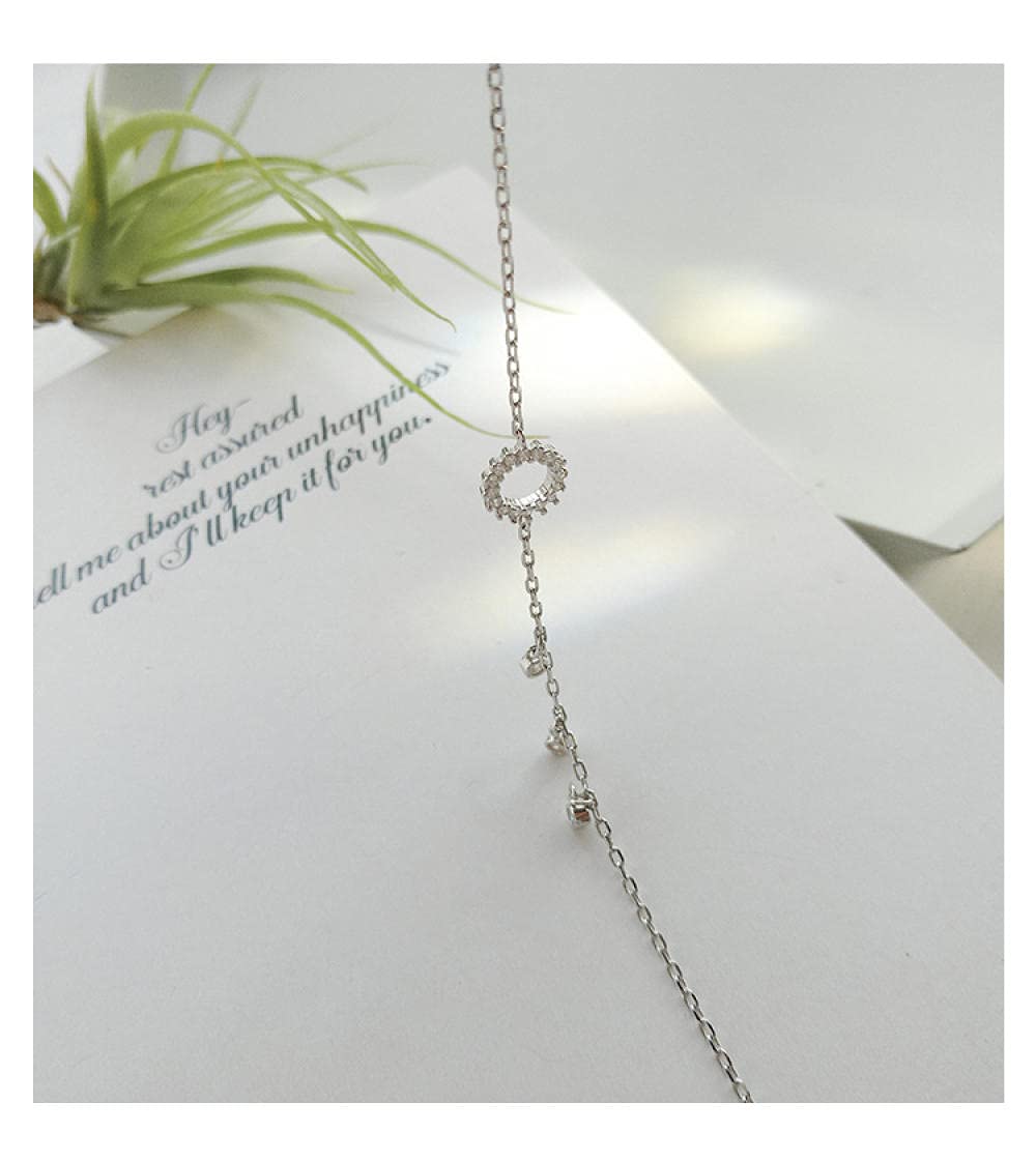 925 Sterling Silver Ankle Bracelet with Star Charm - Dainty Adjustable Foot Chain for Women - Perfect for Beach, Summer Outfits & Boho Style