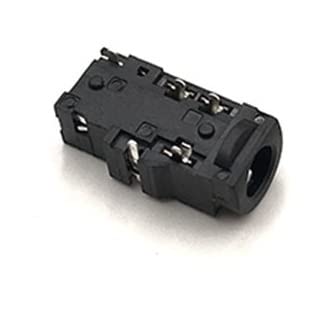 2pcs Replacement Earphone Jack Socket for Nintendo Switch Lite NS Console - Headphone Audio Port Repair Part (Compatible with Switch) - Perfect for Gaming, Travel, and Home Entertainment