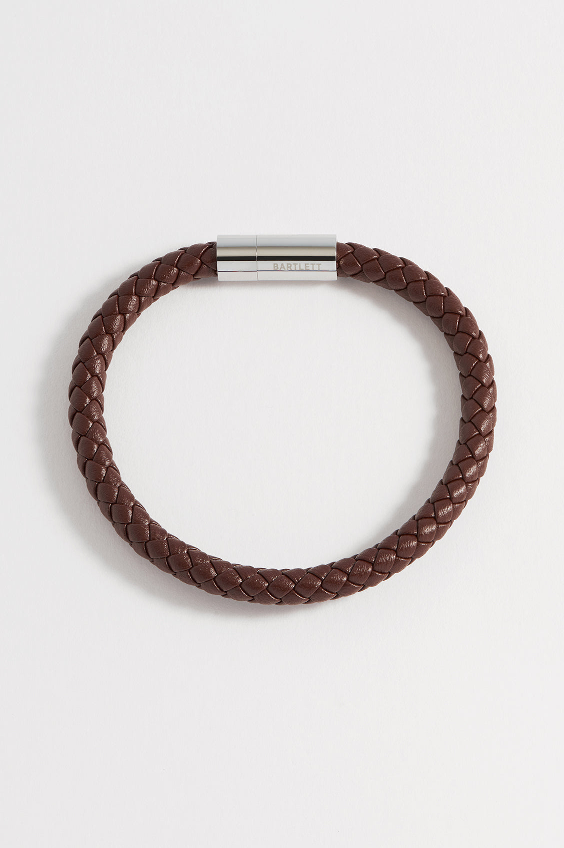 Men's Genuine Leather Single Braided Wrap Bracelet - Stylish & Durable for Casual Wear, Gifts & Everyday Fashion