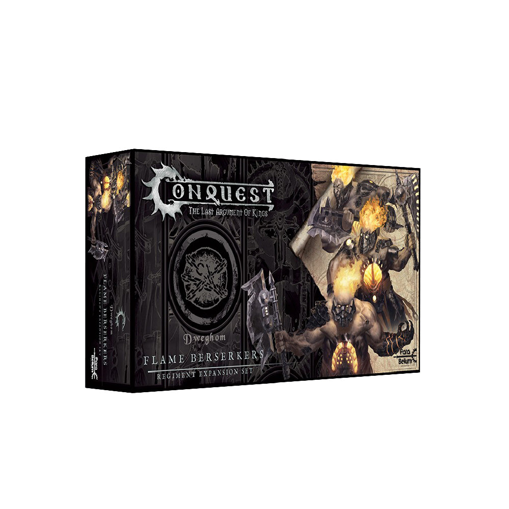 Dweghom: Flame Berserkers - Premium Miniature Figures for Tabletop RPG & Wargaming - Perfect for Fantasy Battles and Collectors