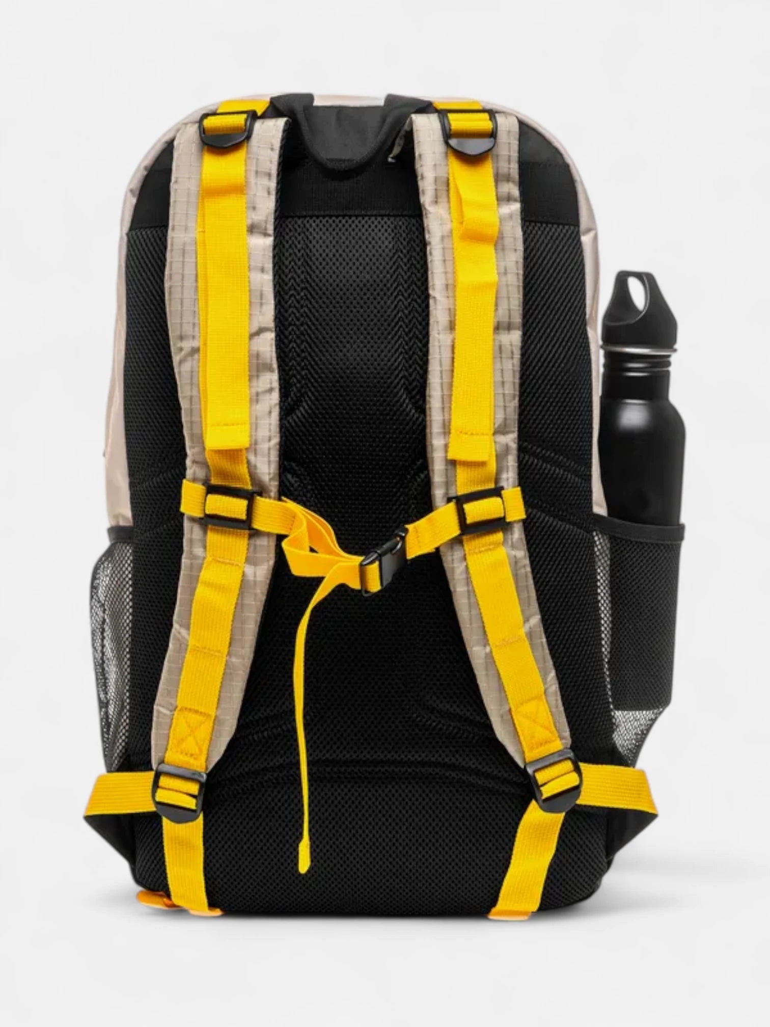 DC All Terrain Backpack - Waterproof Hiking Backpack for Men & Women, Lightweight Travel Backpack with Laptop Compartment (Beige/Orange/Blue) - Perfect for Outdoor Adventures, Commuting & School