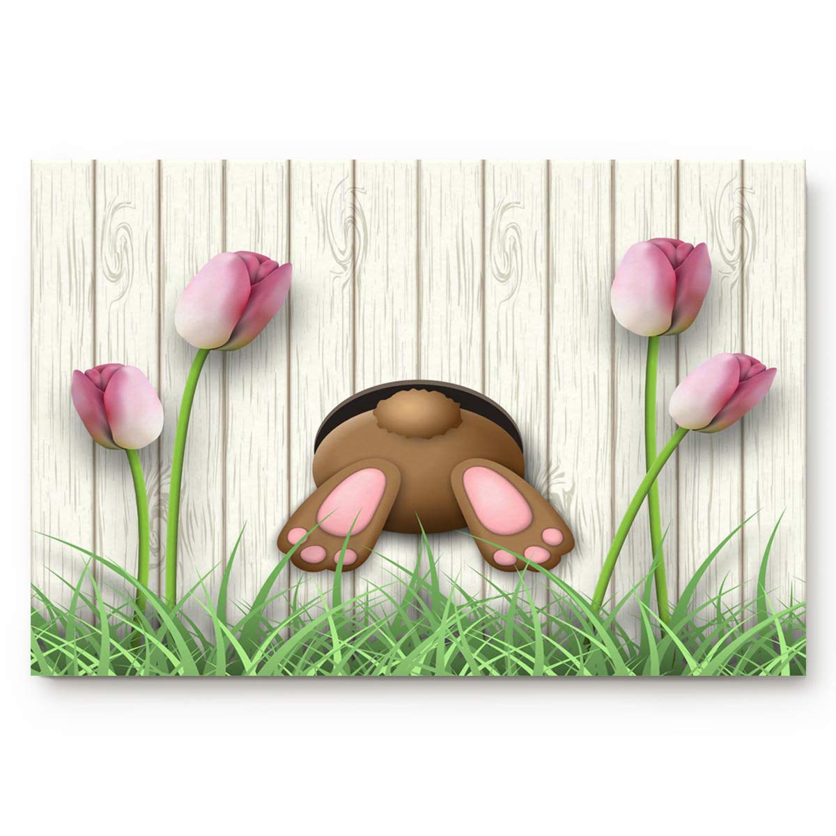 Easter Bunny Butt Non-Slip Door Mat - 16