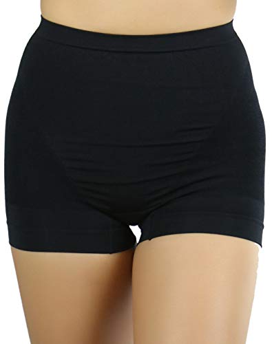 High Waisted Boyshort Girdle - Black