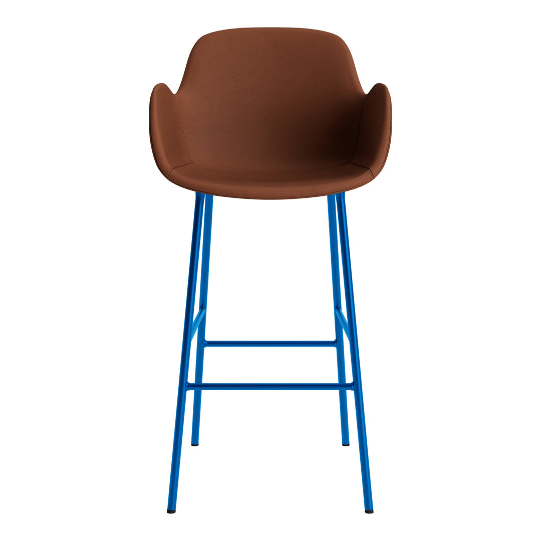 Form Bar Armchair - Fully Upholstered Modern Lounge Chair for Living Room, Bar, or Office | Comfortable Seating for Home Decor