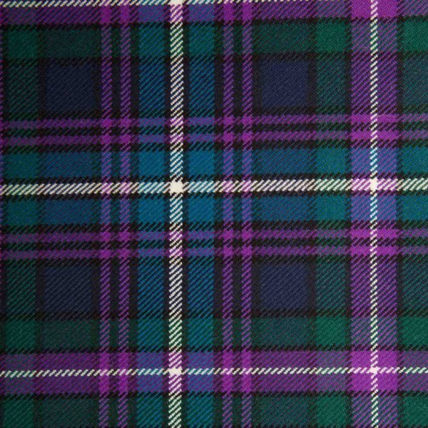 Auld Lang Syne Blue Tartan Scarf - Traditional Scottish Plaid Wool Wrap for Men & Women - Perfect for Christmas, Weddings & Winter Fashion
