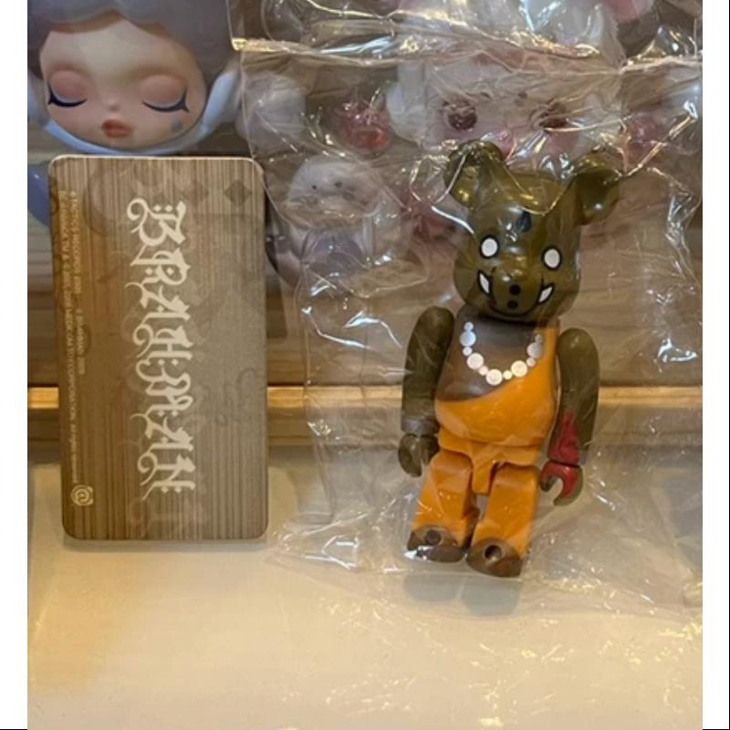 Bearbrick Series 10 Super Secret BRAHMAN Brown 100% Collectible Art Toy - Limited Edition Vinyl Figure for Display, Gift & Anime Fans Collection