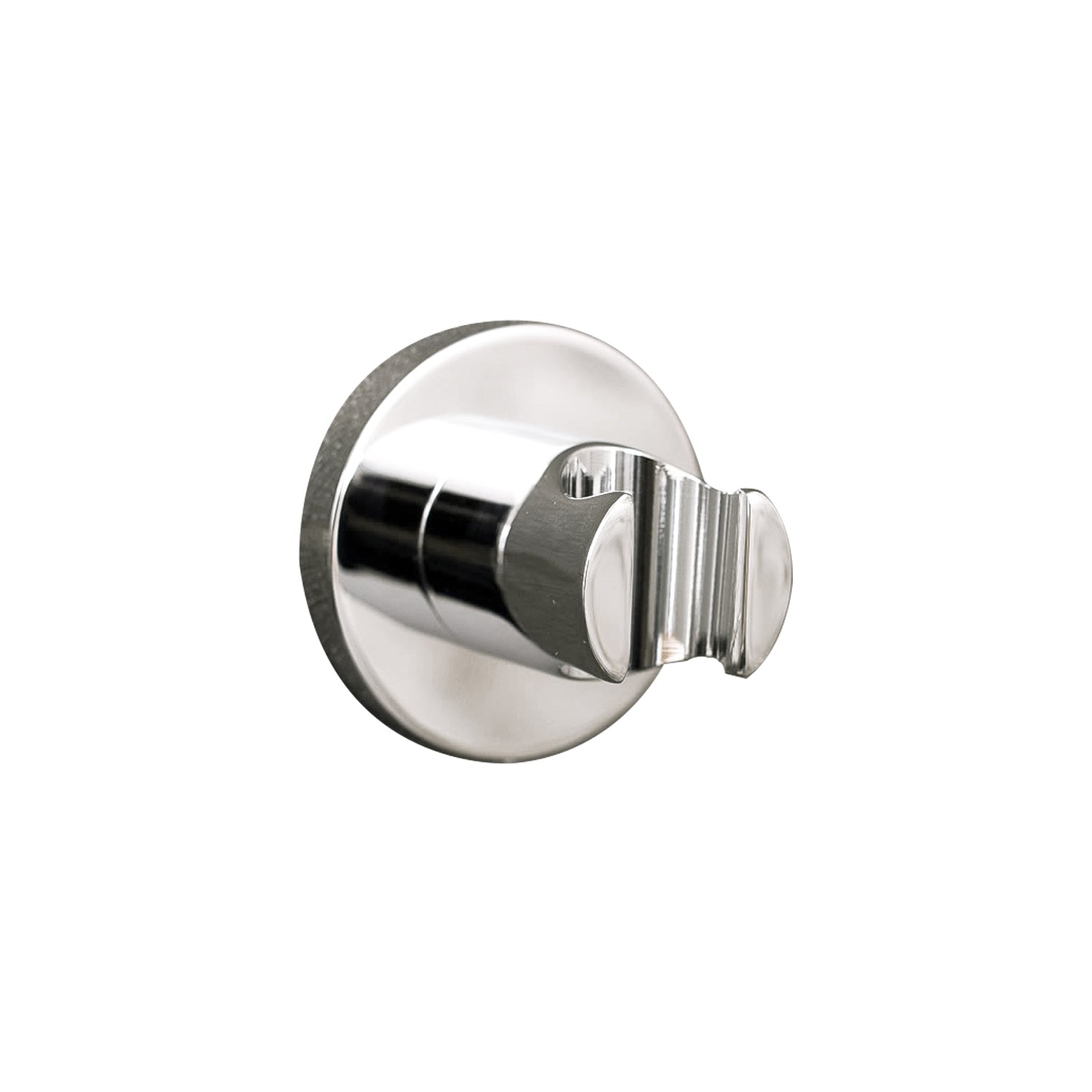 DAX 8873 Round Line Wall Mount Hand Held Shower Holder - 2 3/4 Inches Brass Body with Chrome Finish for Bathroom & Shower Accessories - Perfect for Modern Bathrooms, Spa Showers, and Home Renovations
