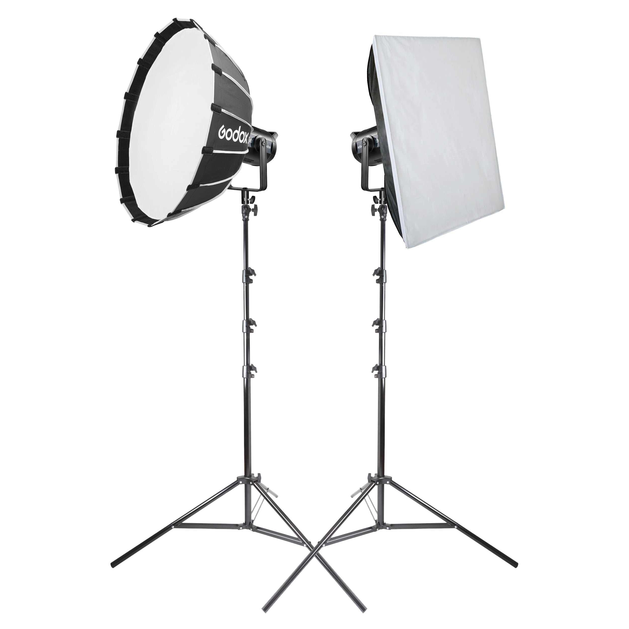 GODOX SZ150R 150W LED Video Light Kit with Twin Softboxes - Professional Continuous Lighting for Photography, YouTube & Studio Filming