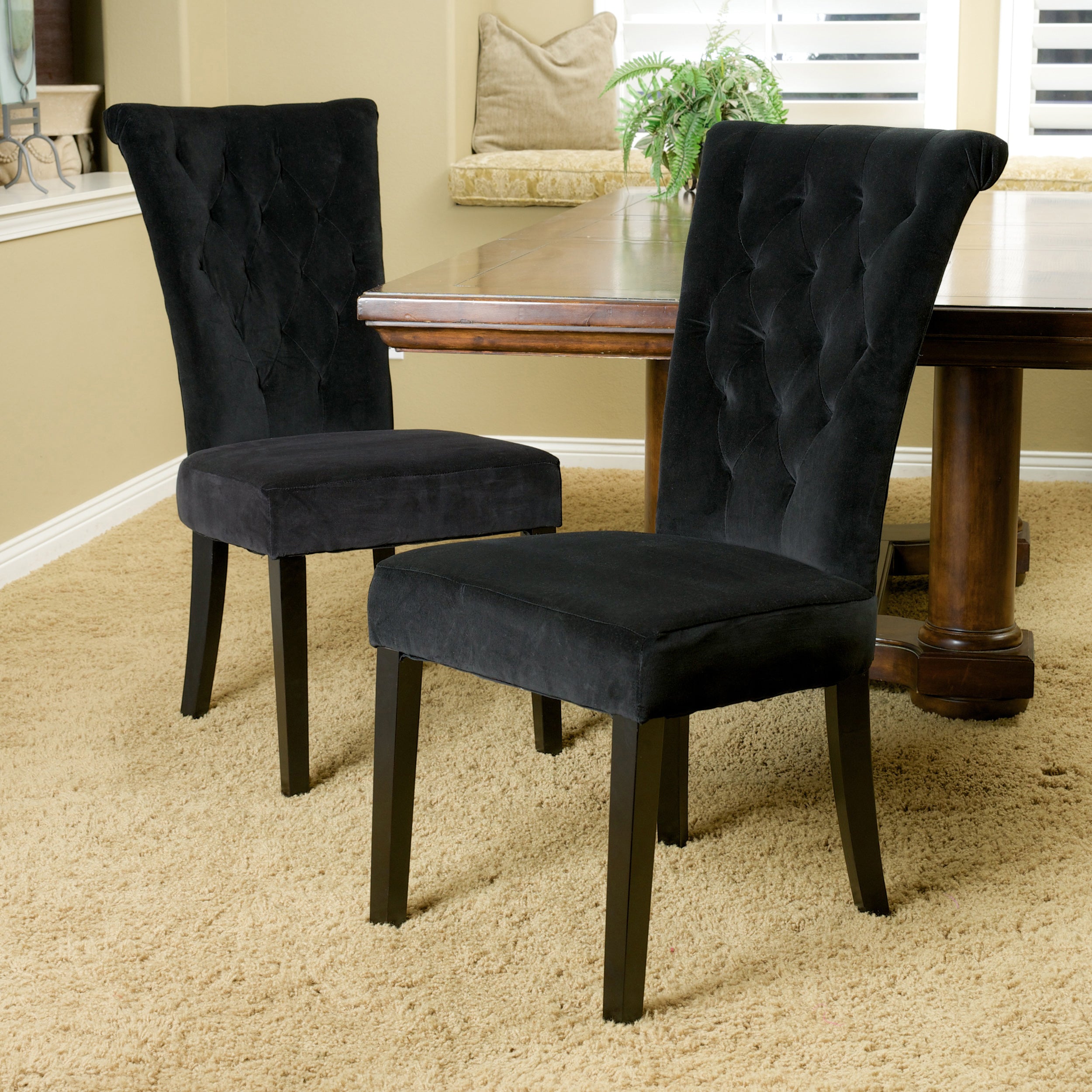Charlotte KD Dining Chair - Modern Wooden Dining Chair for Kitchen, Dining Room, and Home Decor | Perfect for Farmhouse, Scandinavian & Contemporary Interiors