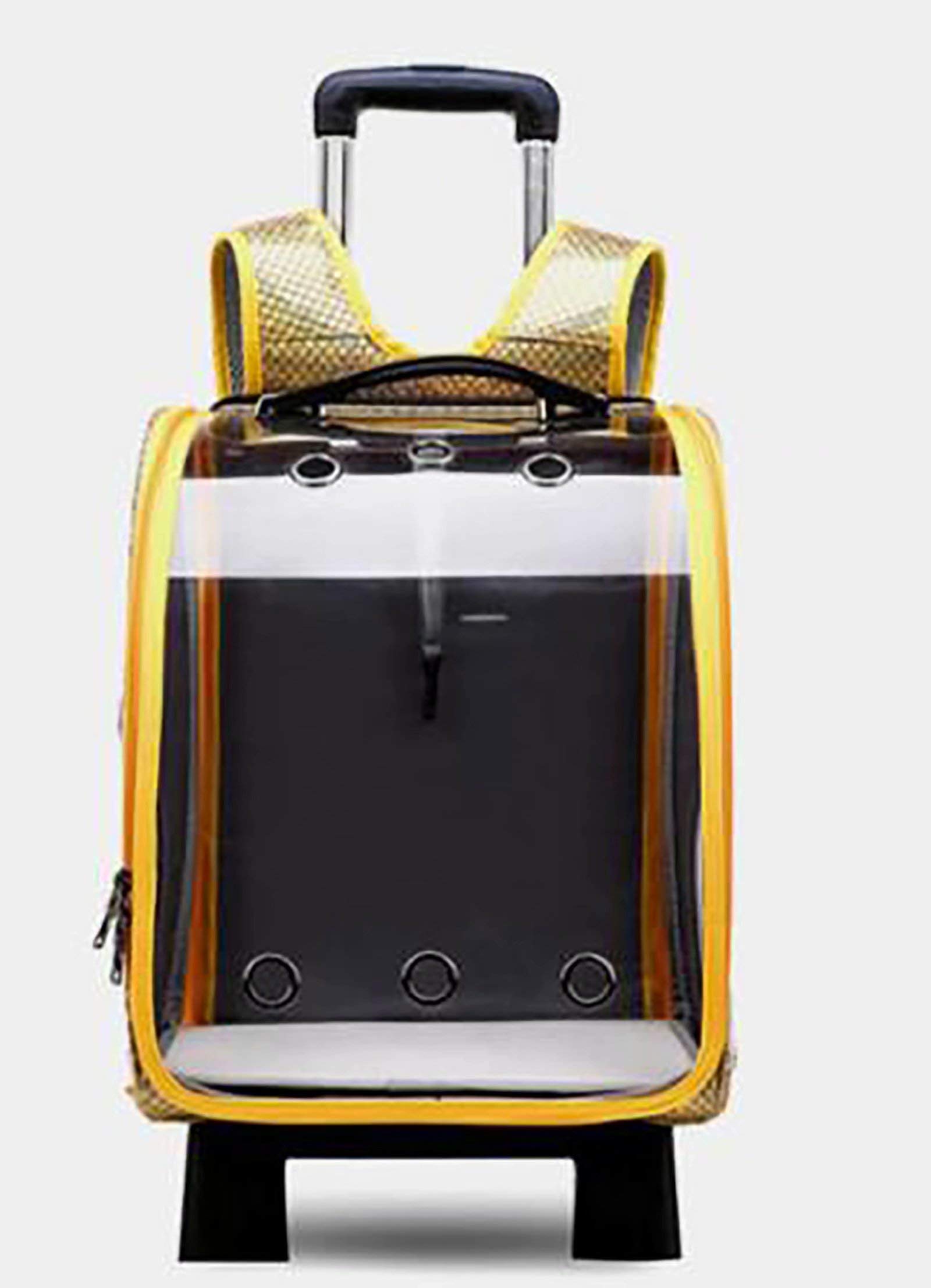 CHENSQ Multifunctional Pet Stroller - Lightweight Cat & Dog Carrier with Wheels, Telescopic Handle & Storage Bag | Perfect for Travel, Vet Visits & Outdoor Walks