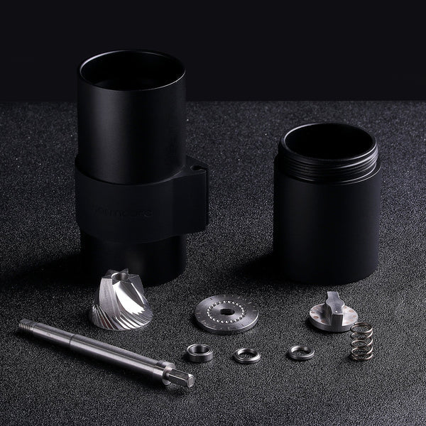 Premium Normcore Manual Coffee Grinder V2 - Adjustable Burr Mill for Espresso, French Press & Pour Over - Portable Hand Crank Coffee Bean Grinder for Home, Camping & Travel