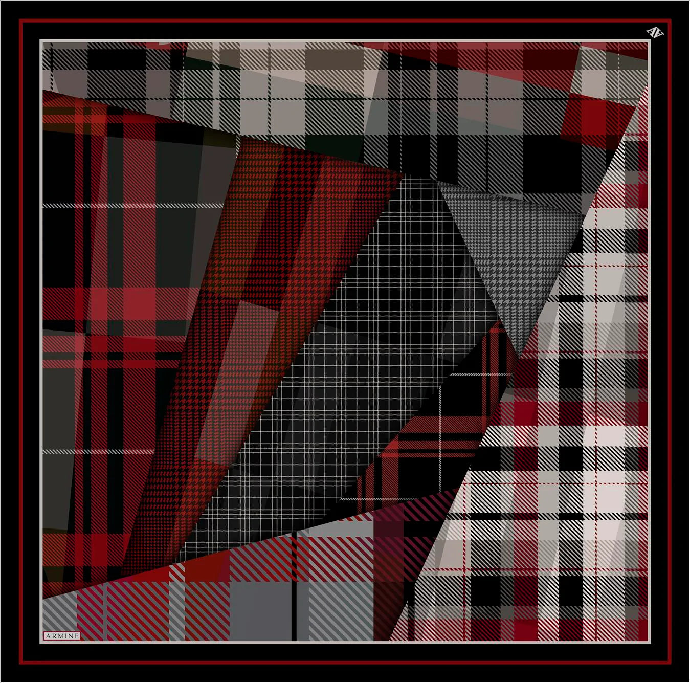 Armine Adara Women's Silk Scarf No. 2 - Elegant Fashion Accessory for Women, Gift for Her, Perfect for Office, Party and Travel