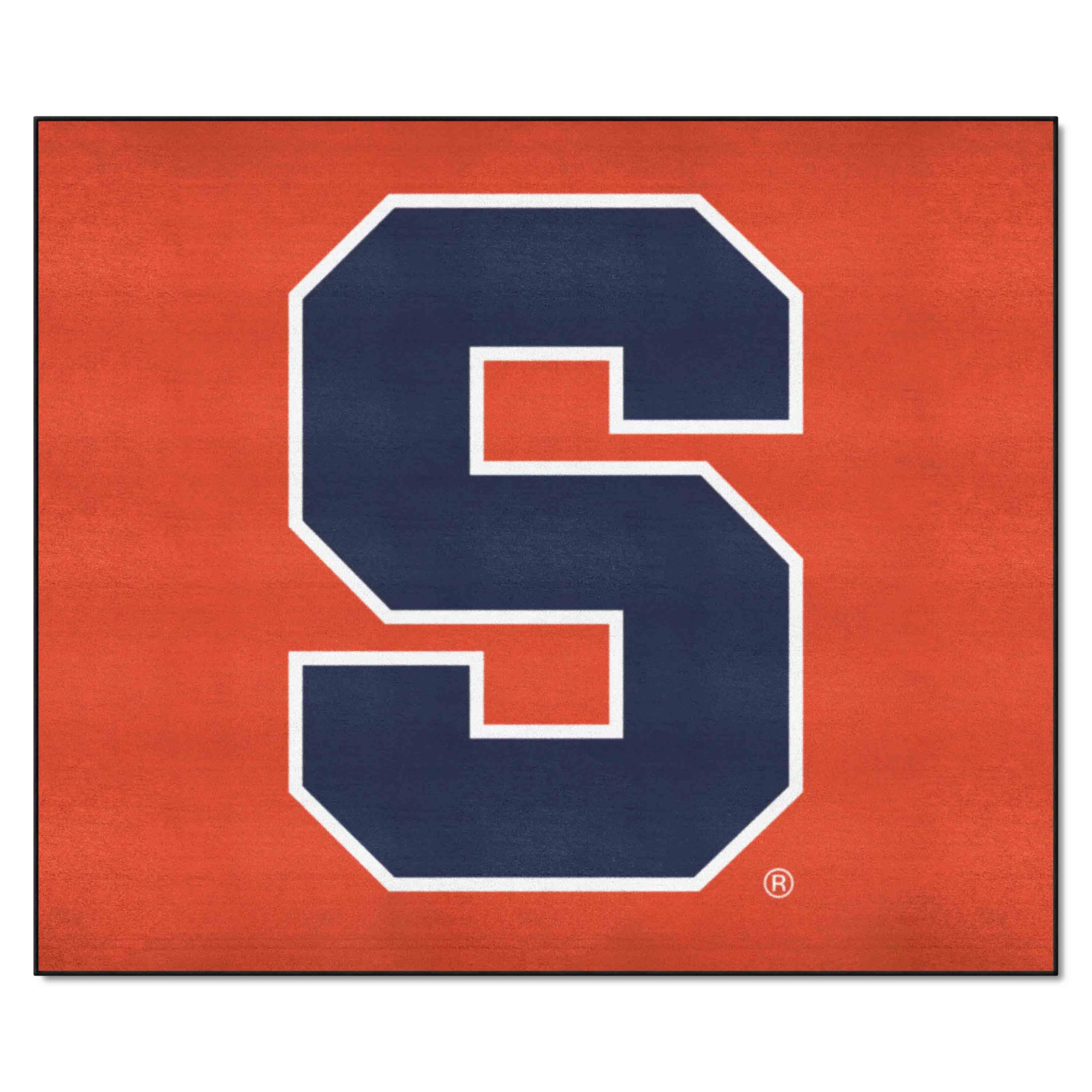 FANMATS 15951 Syracuse Orange Tailgater Rug - 5ft x 6ft College Sports Fan Area Rug, Durable Indoor/Outdoor Home Decor & Tailgating Mat - Perfect for Game Day, Dorm Room & Man Cave Decor