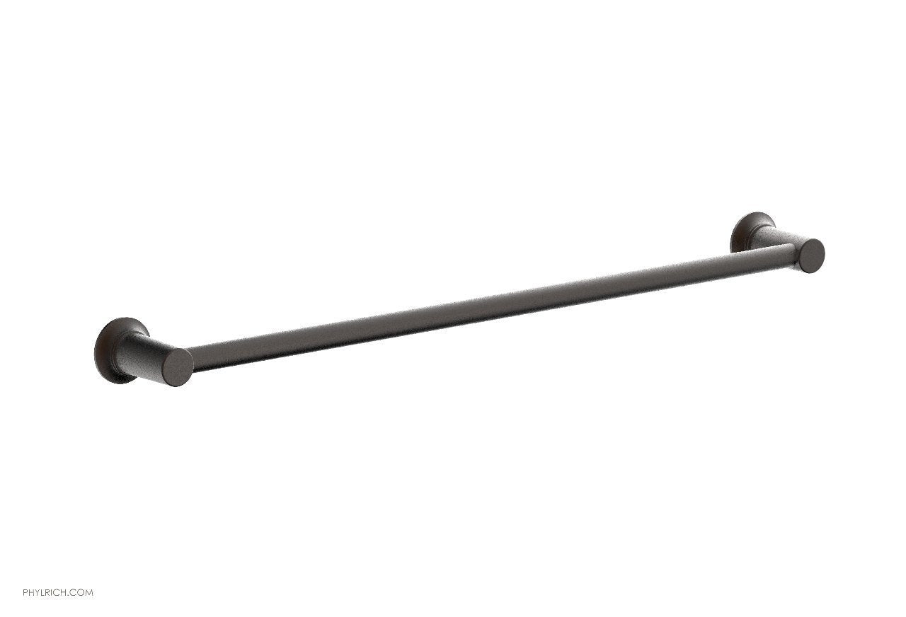 HEX MODERN 24-Inch Towel Bar 501 71 - Brushed Nickel Bathroom Towel Rack for Hand & Bath Towels - Perfect for Bathroom, Spa, and Guest Room Decor