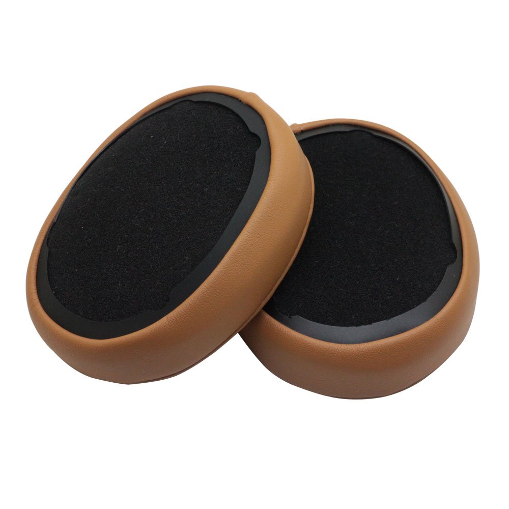 Premium Memory Foam Replacement Earpads for Skullcandy Crusher ANC/EVO & Hesh 3/EVO/ANC Headphones - Gray/Tan/Brown Soft Ear Cushions - Comfortable Noise Isolation for Gaming, Travel & Work