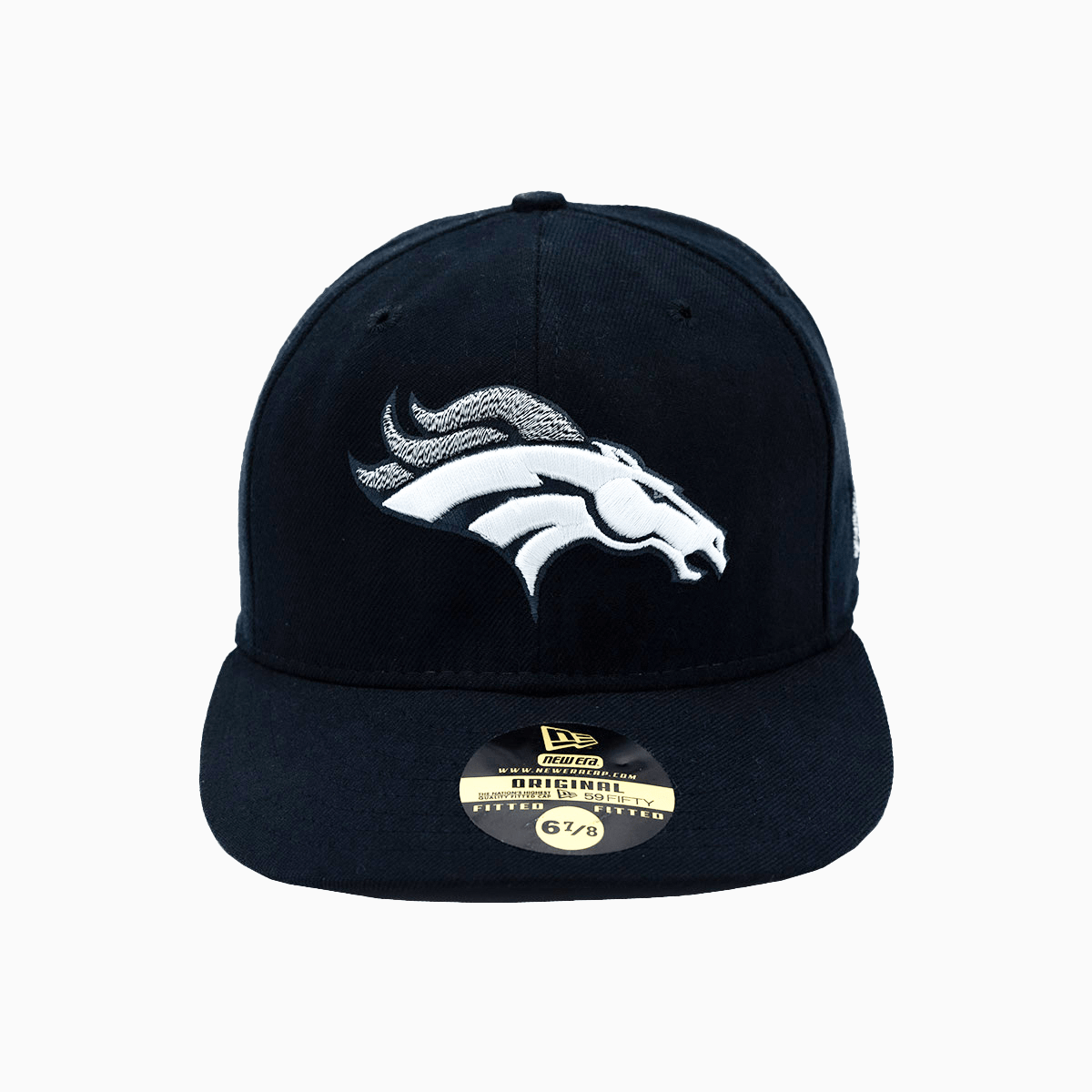 Denver Broncos NFL 59FIFTY Fitted Hat - Official Snapback Cap for Men & Women - Perfect for Football Games, Tailgating & Sports Fan Gifts