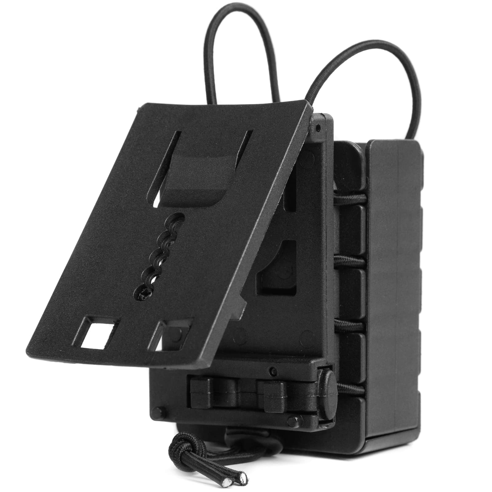 Tactical Molle Radio Holster Pouch - Universal Walkie Talkie Holder for BaoFeng UV5R, Kenwood, Icom, Retevis & More (2.9