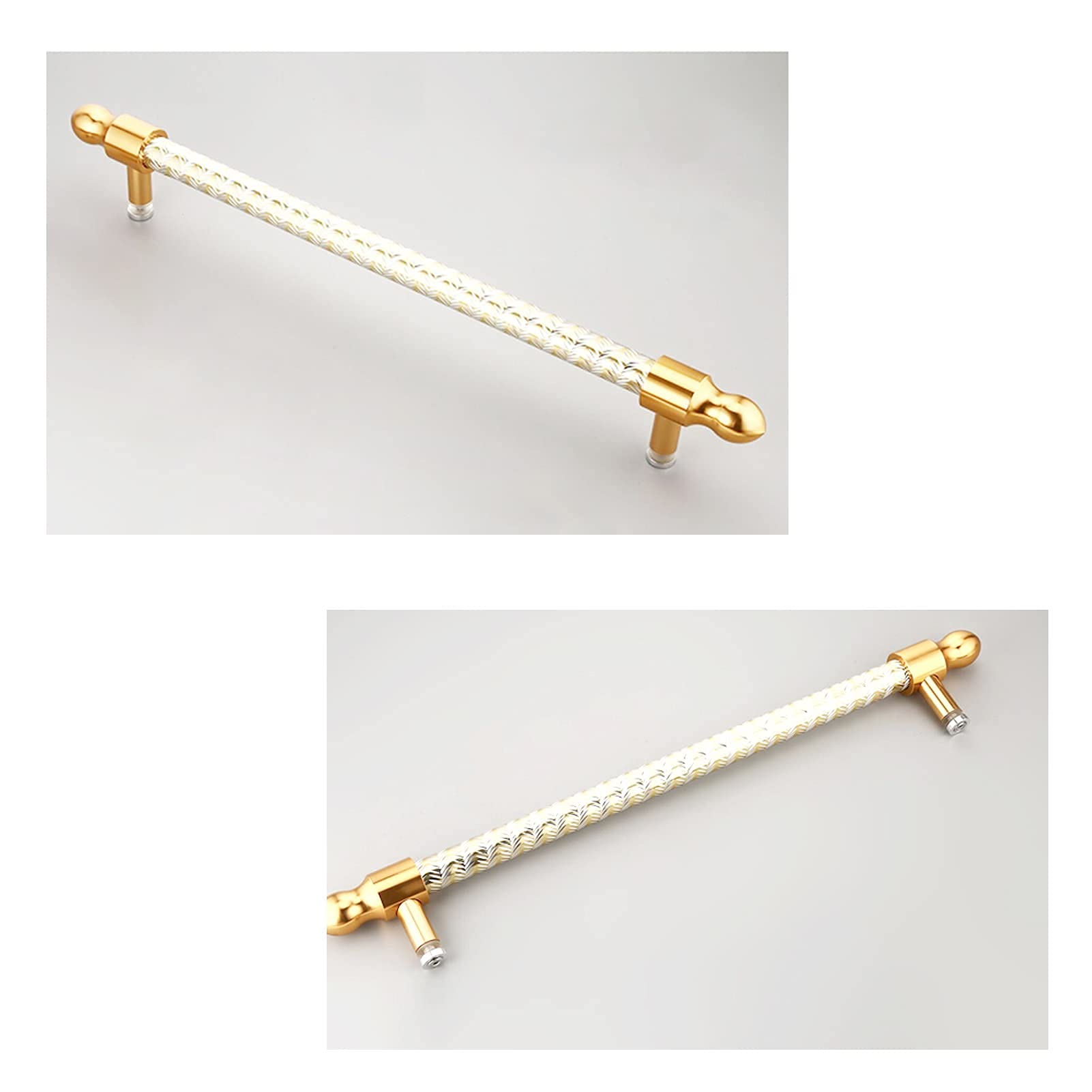 Modern Push and Pull Glass Door Handle - 440mm Stainless Steel Bathroom Door Handle for Shower & Glass Doors - Replace Old or Damaged Handles - Perfect for Home, Office & Commercial Spaces