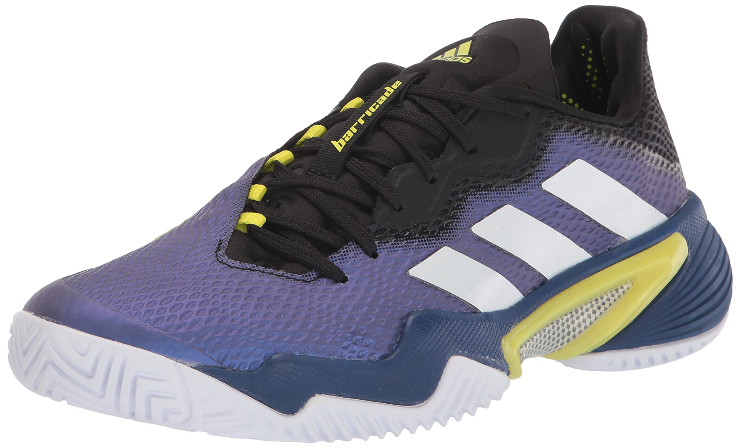 Adidas Men's Barricade Tennis Shoes - Lightweight Performance Sneakers for Court Sports & Casual Wear