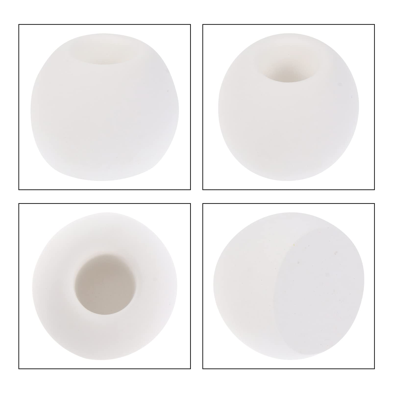 3-Pack Cabilock Travel Toothbrush Holder - Diatomite Waterproof Base for Electric & Manual Toothbrushes | Compact & Portable for Camping, Gym, Office & Home Use