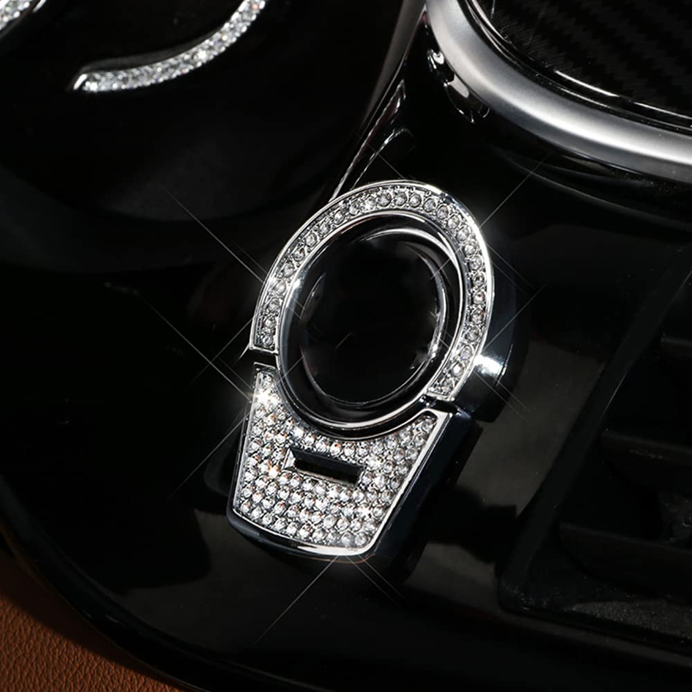 Sparkling Rhinestone Decal for BMW Ignition Start Button 2013-2017 Models - Car Interior Bling Accessory for Luxury Style & Personalization | Perfect for Car Enthusiasts & Customization Lovers
