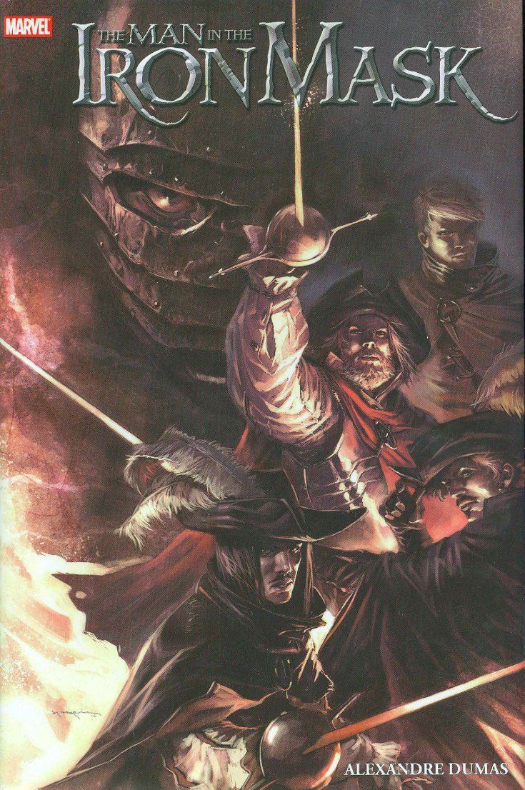 The Man in the Iron Mask - Marvel Illustrated Graphic Novel | Classic Adventure Story | Perfect for Comic Book Collectors & Literature Fans