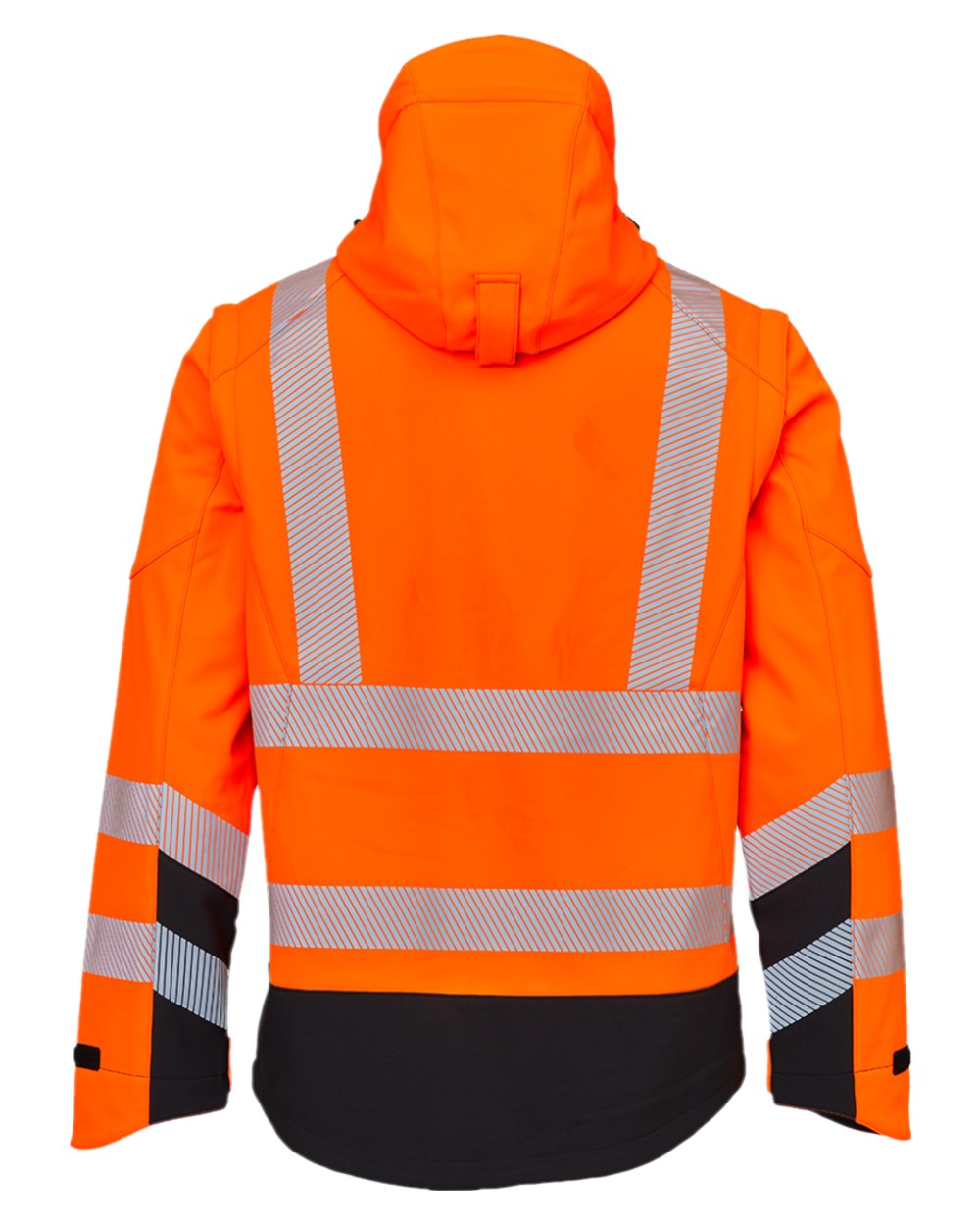 Elka Men's Visible Xtreme Softshell Jacket - Waterproof Windbreaker for Outdoor Activities, Hiking & Running - Lightweight & Breathable Winter Coat