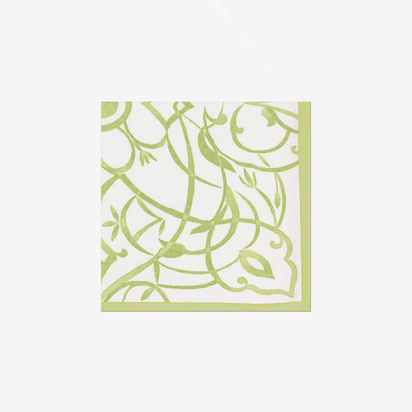 Premium Algarve Airlaid Paper Napkins - Elegant & Absorbent for Dinner Parties, Weddings & Special Events - Caspari Collection